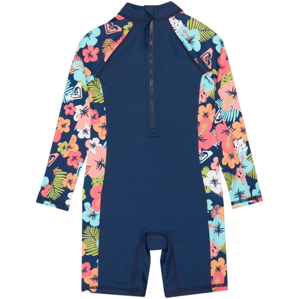 2026 Roxy Junior Morning Flower UV-Anzug ERLWR03361 - Mood Indigo Morning Flowers Tw